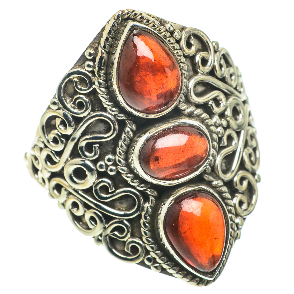 Garnet Rings handcrafted by Ana Silver Co - RING64712
