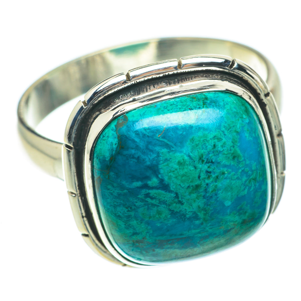 Chrysocolla Rings handcrafted by Ana Silver Co - RING64720