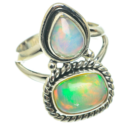 Ethiopian Opal Rings handcrafted by Ana Silver Co - RING64726