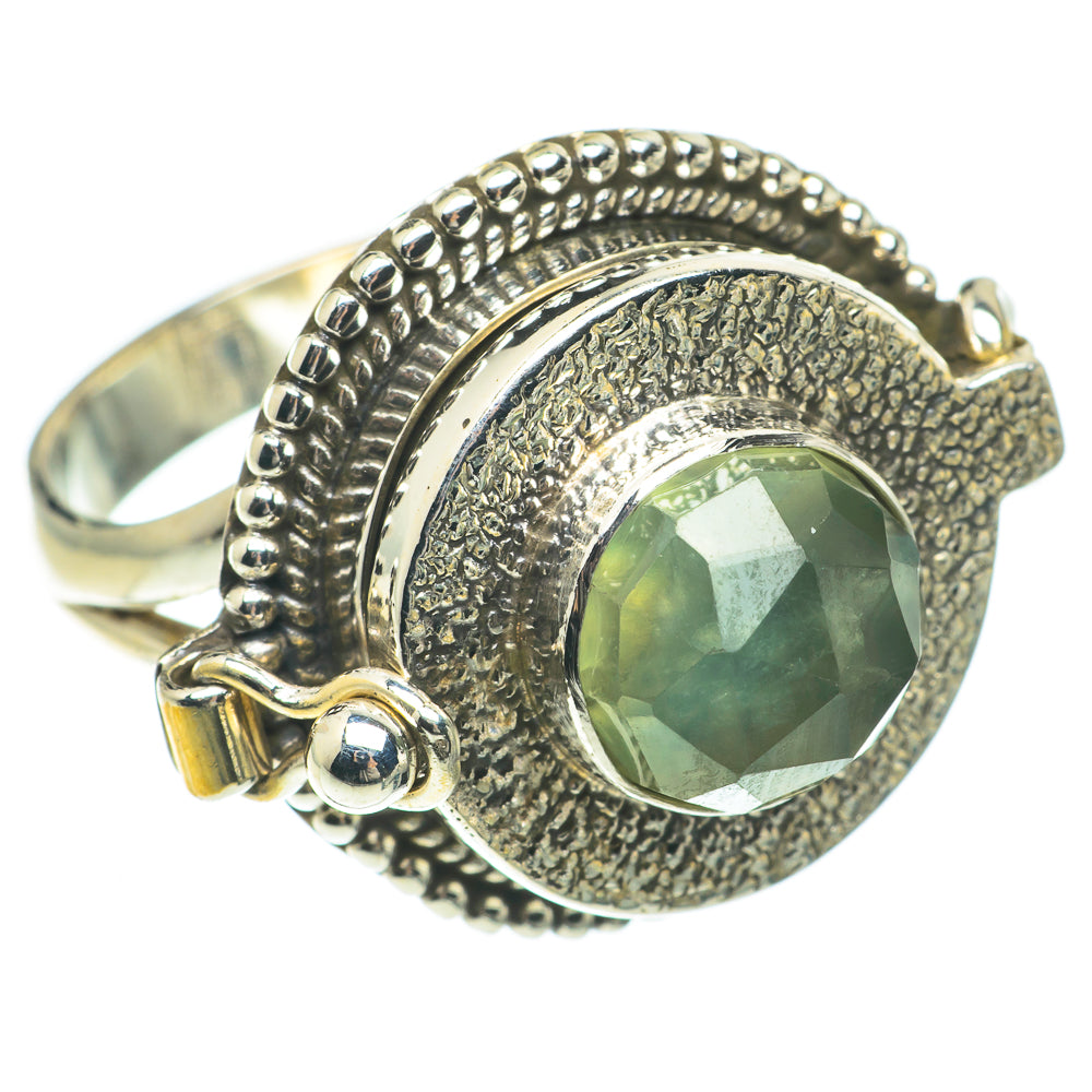 Prehnite Rings handcrafted by Ana Silver Co - RING64733
