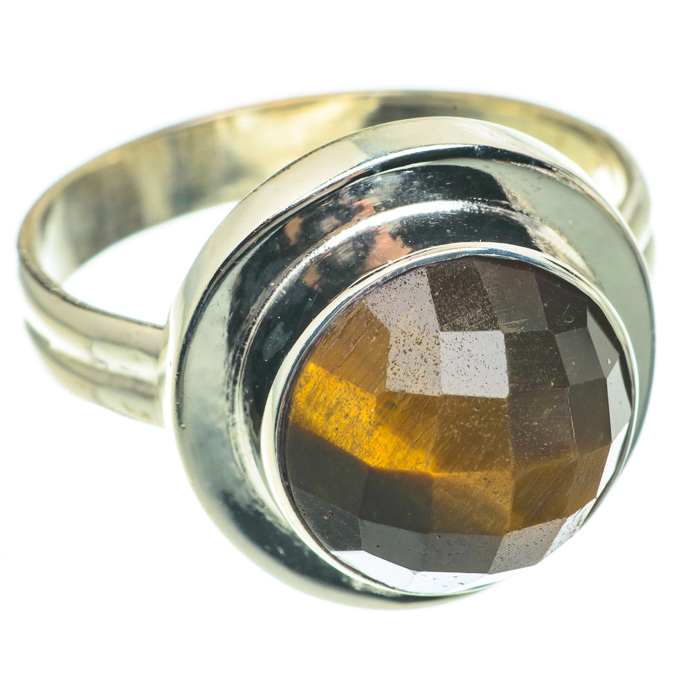 Tiger Eye Rings handcrafted by Ana Silver Co - RING64736