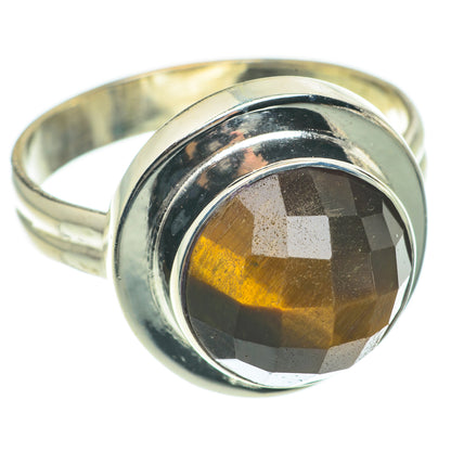 Tiger Eye Rings handcrafted by Ana Silver Co - RING64736