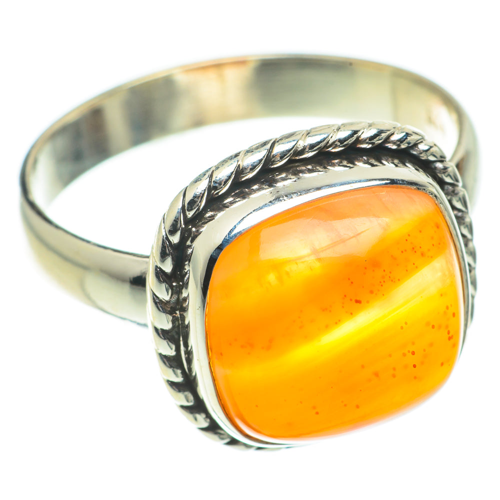 Carnelian Rings handcrafted by Ana Silver Co - RING64740