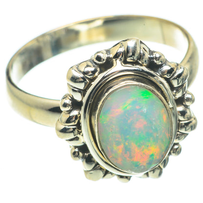 Ethiopian Opal Rings handcrafted by Ana Silver Co - RING64752