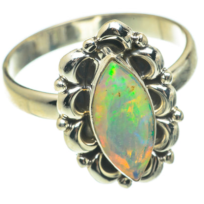 Ethiopian Opal Rings handcrafted by Ana Silver Co - RING64754