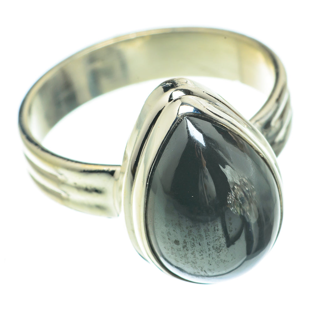 Hematite Rings handcrafted by Ana Silver Co - RING64756