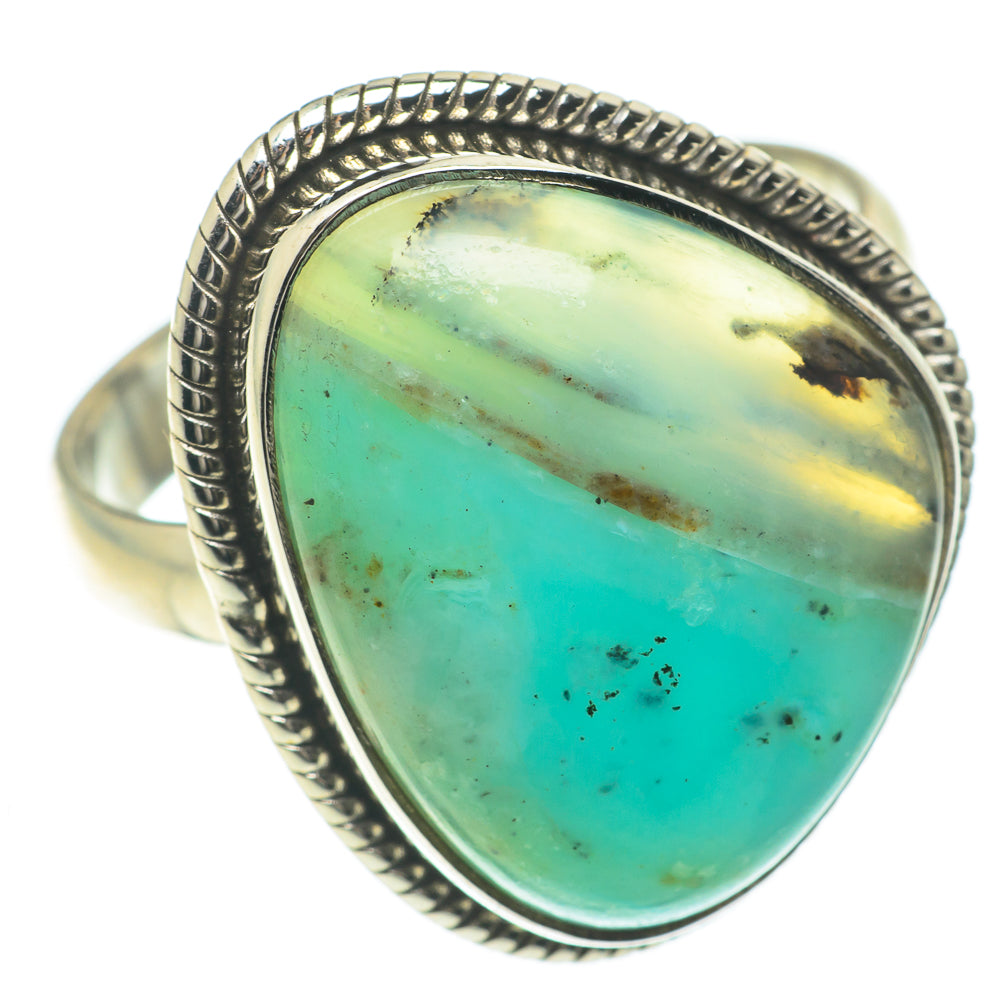 Peruvian Opal Rings handcrafted by Ana Silver Co - RING64758