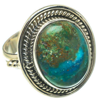 Chrysocolla Rings handcrafted by Ana Silver Co - RING64759