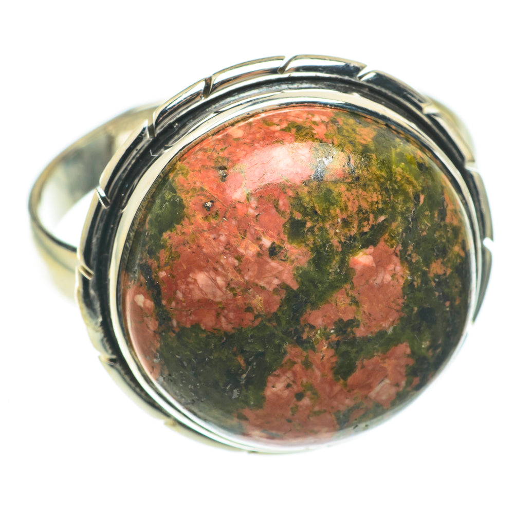 Unakite Rings handcrafted by Ana Silver Co - RING64760