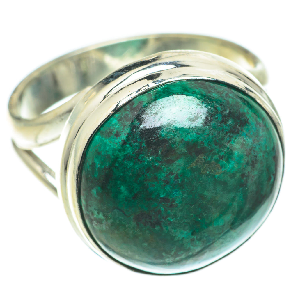Chrysocolla Rings handcrafted by Ana Silver Co - RING64763