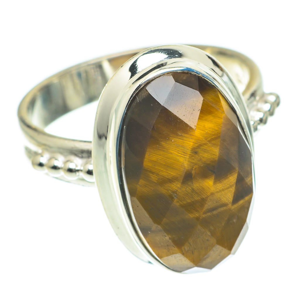 Tiger Eye Rings handcrafted by Ana Silver Co - RING64764