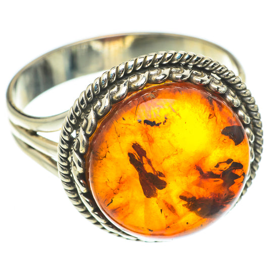 Baltic Amber Rings handcrafted by Ana Silver Co - RING64766