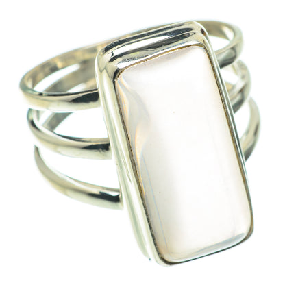 Rose Quartz Rings handcrafted by Ana Silver Co - RING64770