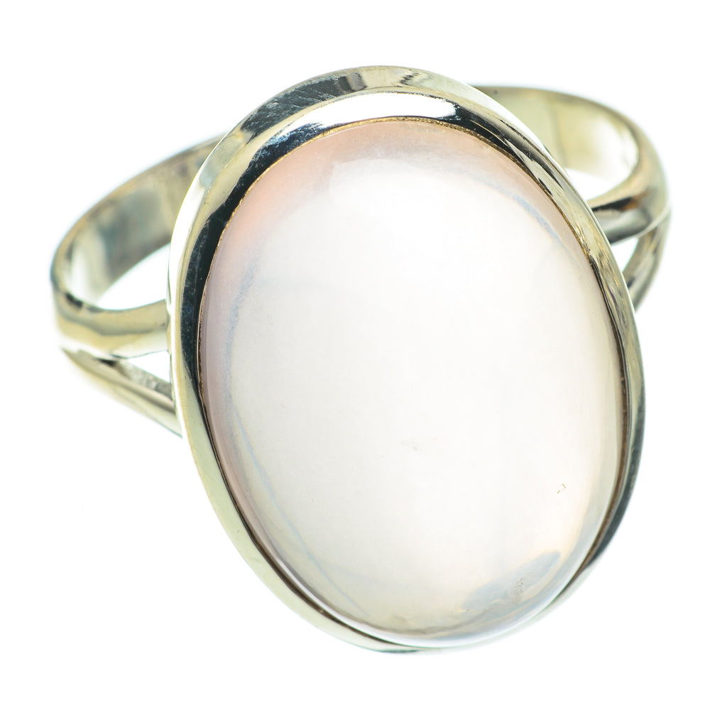 Rose Quartz Rings handcrafted by Ana Silver Co - RING64771