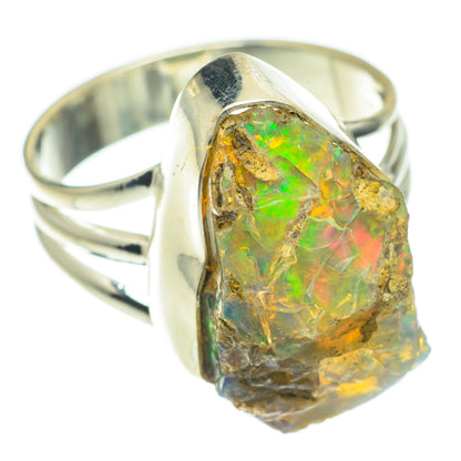 Ethiopian Opal Rings handcrafted by Ana Silver Co - RING64780