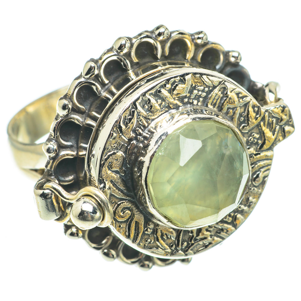 Prehnite Rings handcrafted by Ana Silver Co - RING64787