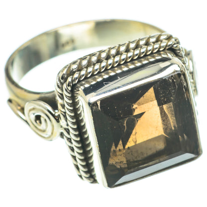 Smoky Quartz Rings handcrafted by Ana Silver Co - RING64791