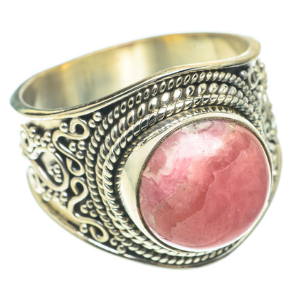 Rhodochrosite Rings handcrafted by Ana Silver Co - RING64795