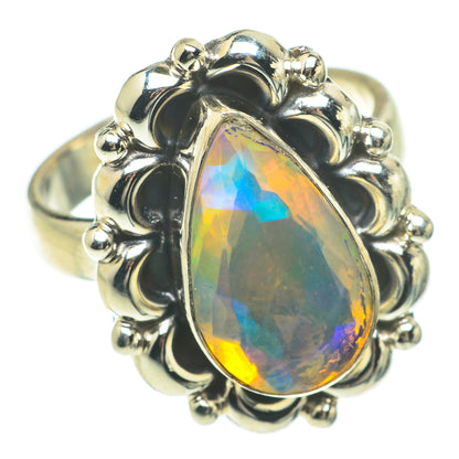 Ethiopian Opal Rings handcrafted by Ana Silver Co - RING64803