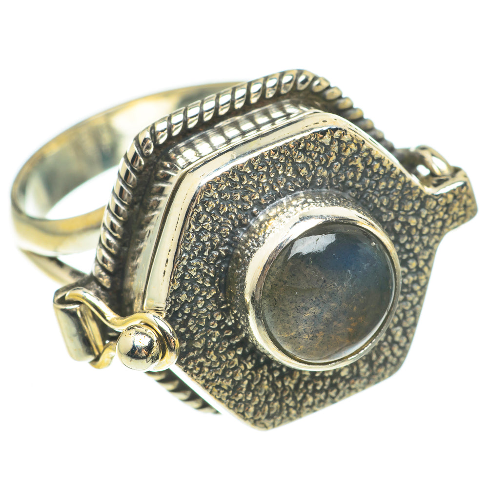 Labradorite Rings handcrafted by Ana Silver Co - RING64808
