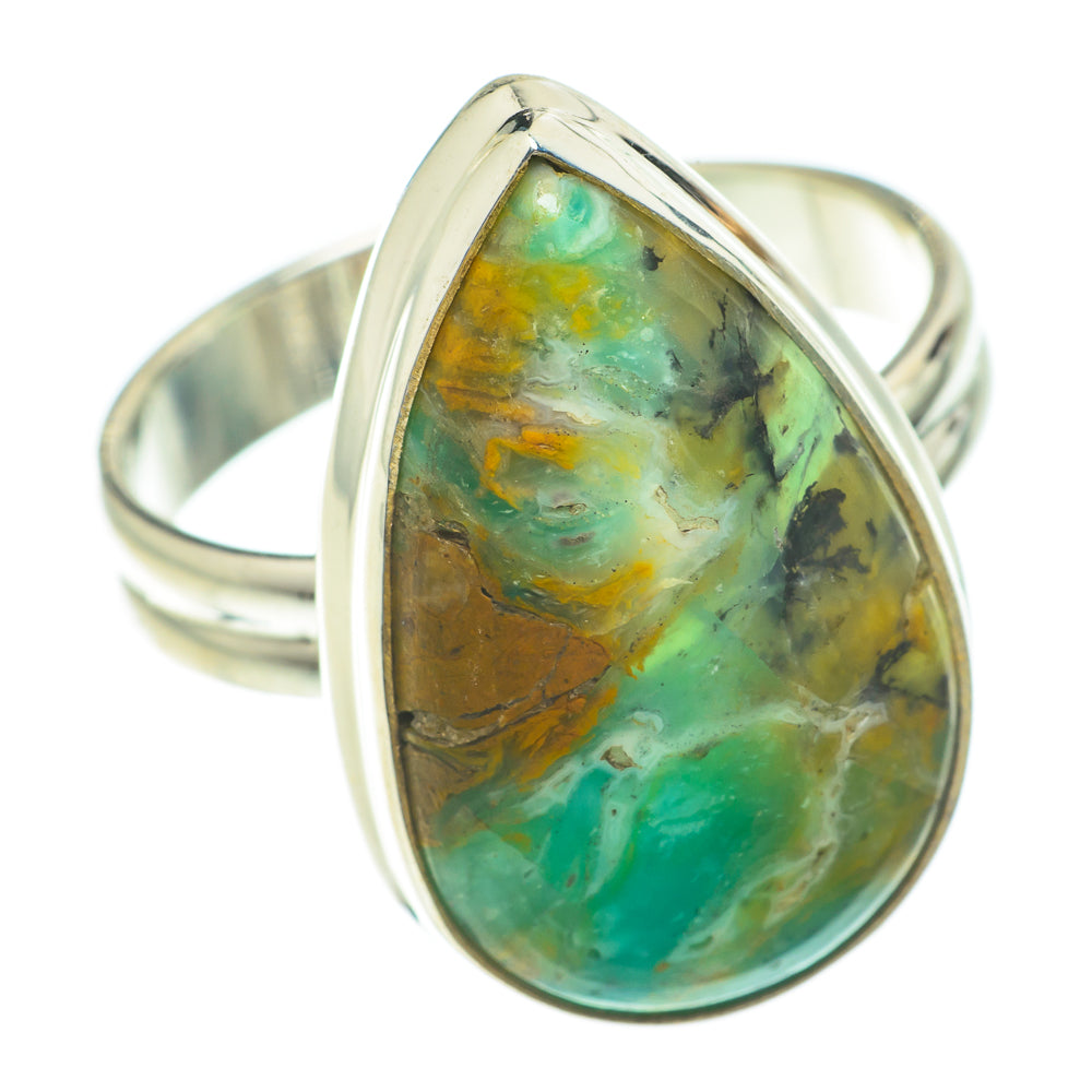 Peruvian Opal Rings handcrafted by Ana Silver Co - RING64810