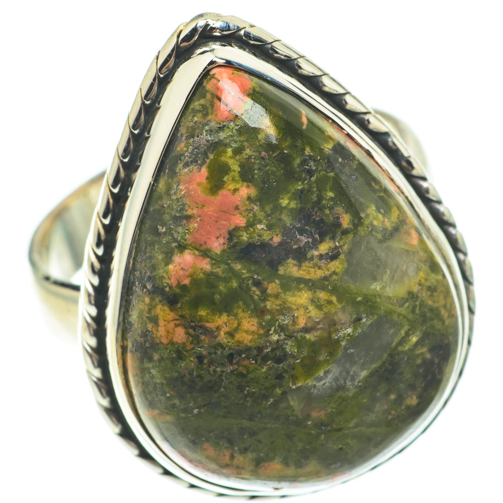 Unakite Rings handcrafted by Ana Silver Co - RING64812