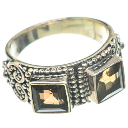 Smoky Quartz Rings handcrafted by Ana Silver Co - RING64815