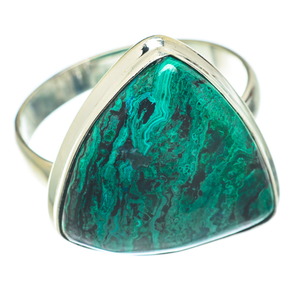 Chrysocolla Rings handcrafted by Ana Silver Co - RING64830