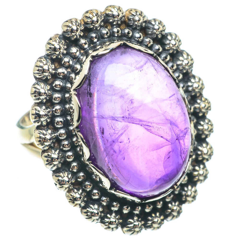 Amethyst Rings handcrafted by Ana Silver Co - RING64843