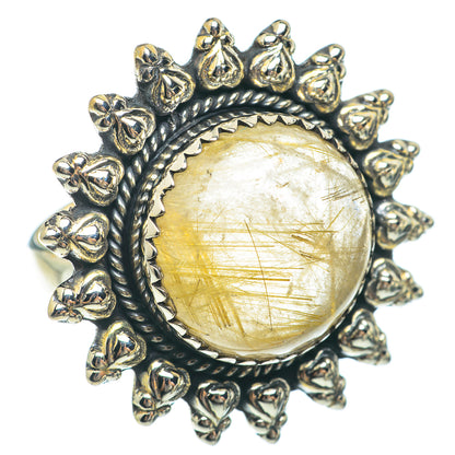 Rutilated Quartz Rings handcrafted by Ana Silver Co - RING64845