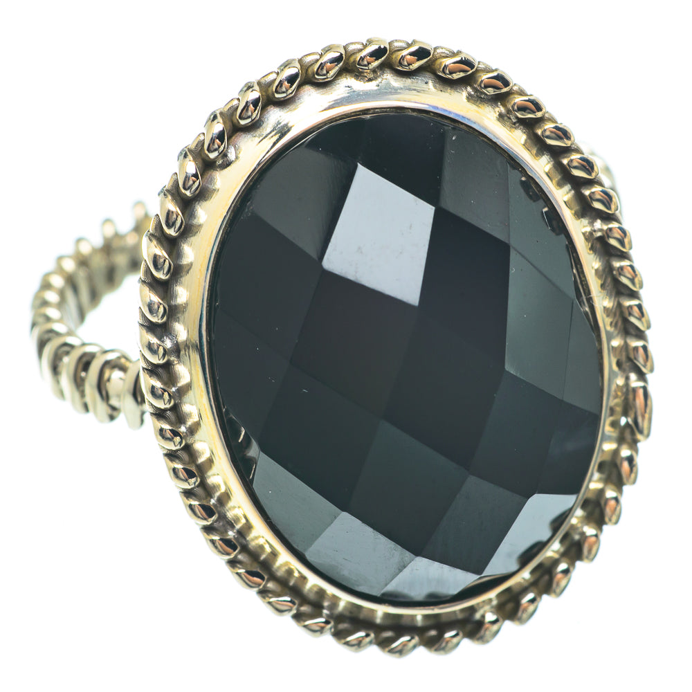 Black Onyx Rings handcrafted by Ana Silver Co - RING64848