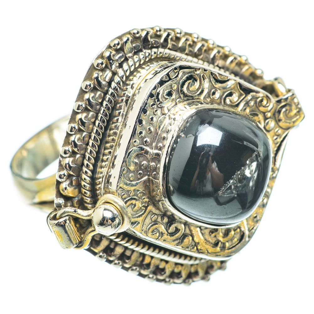 Hematite Rings handcrafted by Ana Silver Co - RING64856