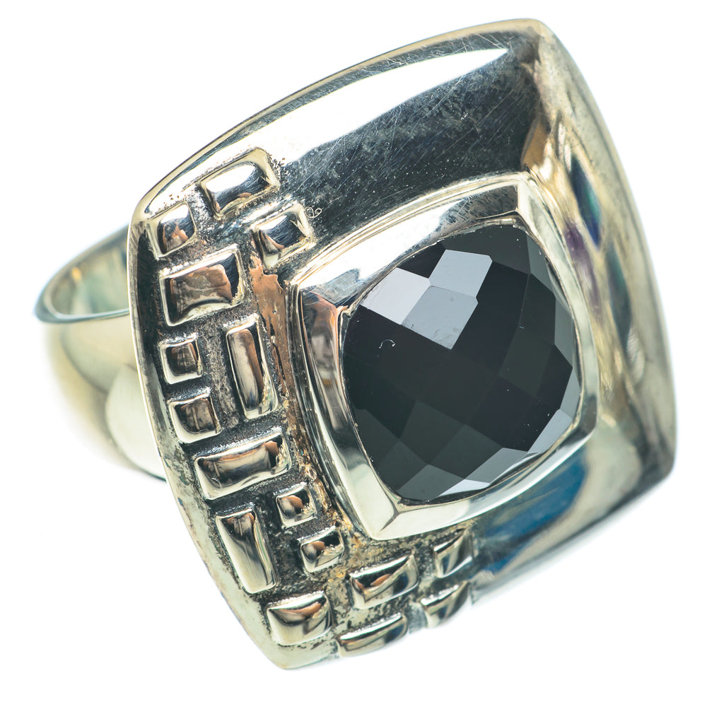 Black Onyx Rings handcrafted by Ana Silver Co - RING64875