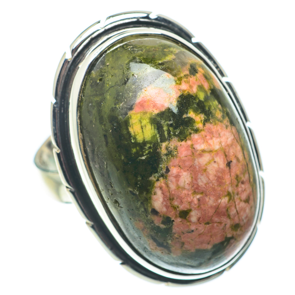 Unakite Rings handcrafted by Ana Silver Co - RING64888