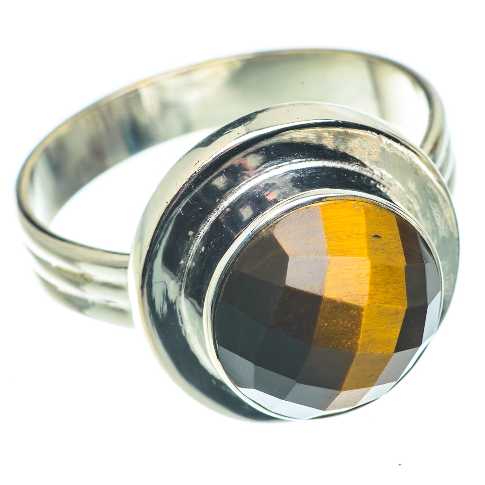 Tiger Eye Rings handcrafted by Ana Silver Co - RING64889