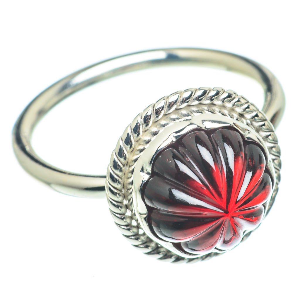 Garnet Rings handcrafted by Ana Silver Co - RING64895