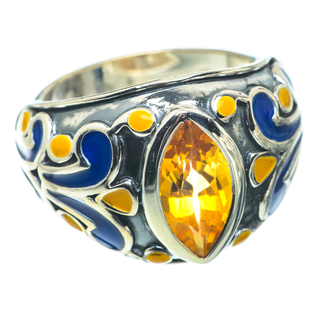 Citrine Rings handcrafted by Ana Silver Co - RING64904