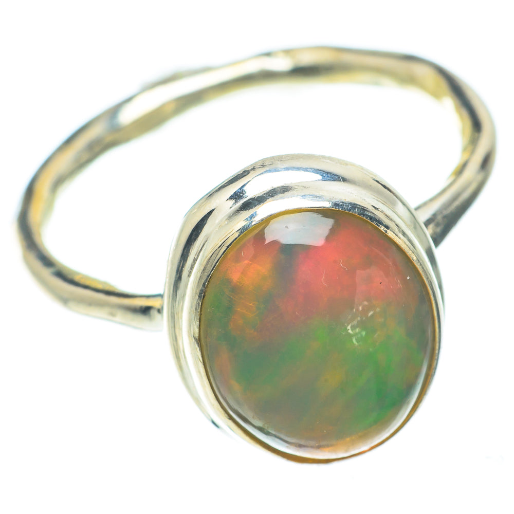Ethiopian Opal Rings handcrafted by Ana Silver Co - RING64908