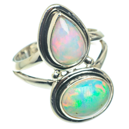 Ethiopian Opal Rings handcrafted by Ana Silver Co - RING64909