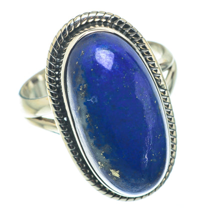 Lapis Lazuli Rings handcrafted by Ana Silver Co - RING64910