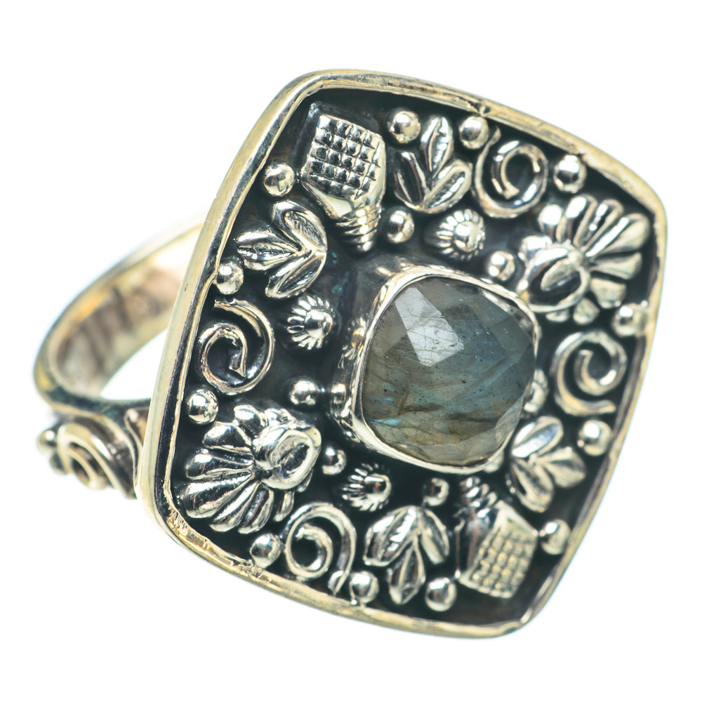 Labradorite Rings handcrafted by Ana Silver Co - RING64912