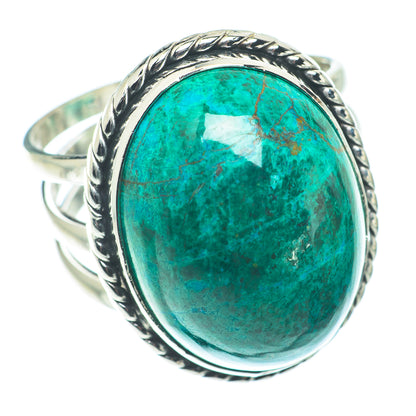 Chrysocolla Rings handcrafted by Ana Silver Co - RING64914