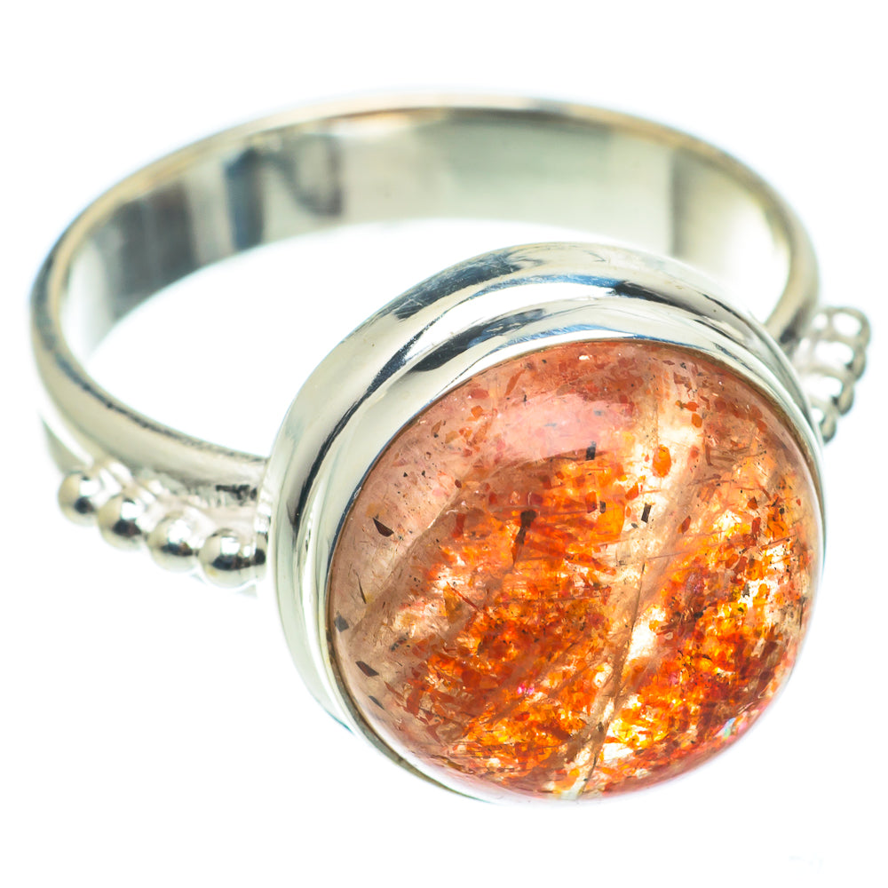 Sunstone Rings handcrafted by Ana Silver Co - RING64918