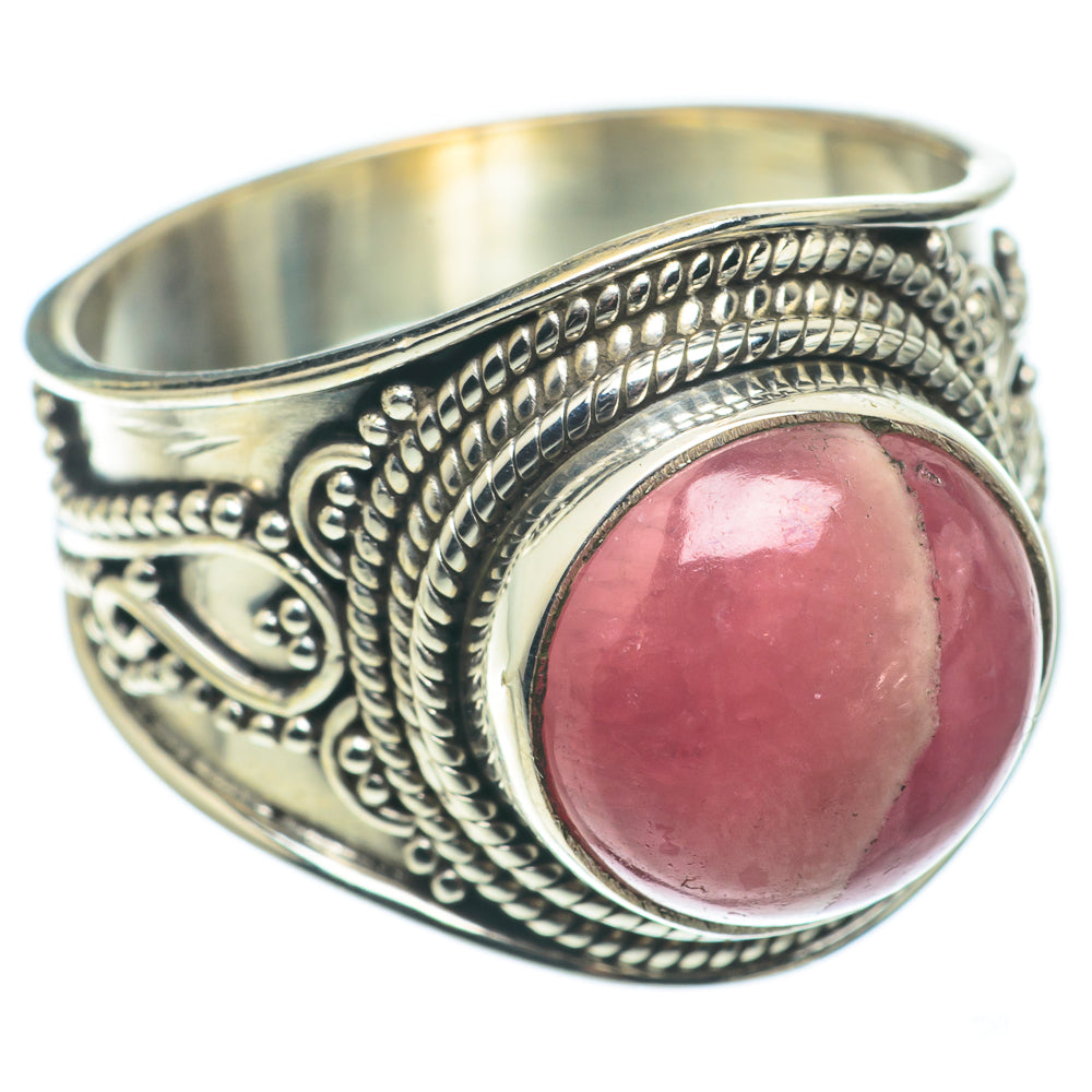Rhodochrosite Rings handcrafted by Ana Silver Co - RING64920