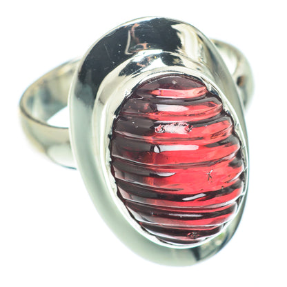 Garnet Rings handcrafted by Ana Silver Co - RING64921