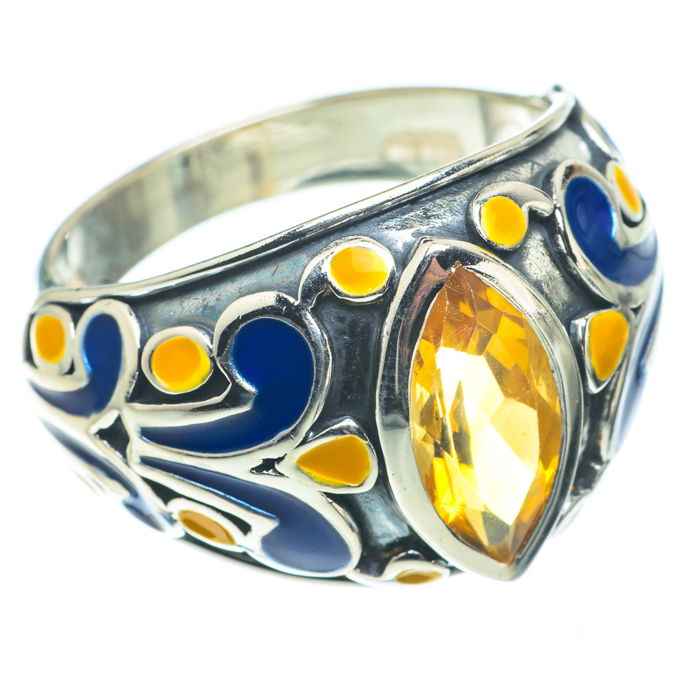 Citrine Rings handcrafted by Ana Silver Co - RING64929