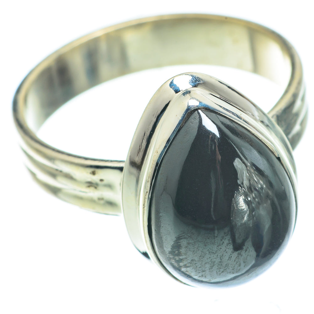 Hematite Rings handcrafted by Ana Silver Co - RING64935