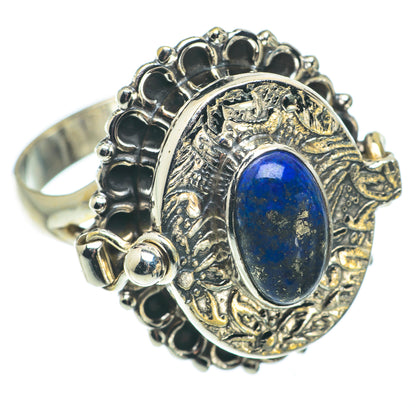Lapis Lazuli Rings handcrafted by Ana Silver Co - RING64937