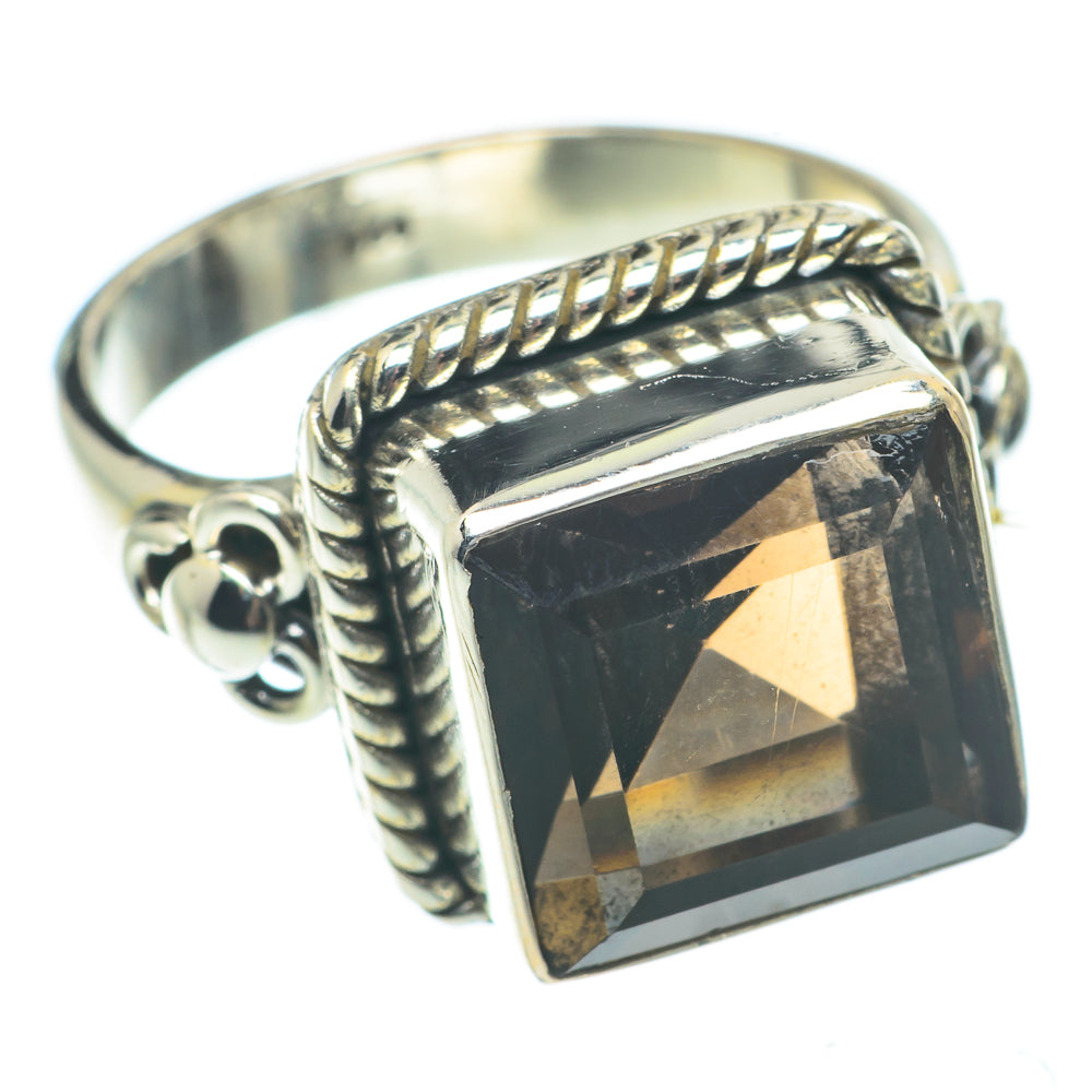 Smoky Quartz Rings handcrafted by Ana Silver Co - RING64941