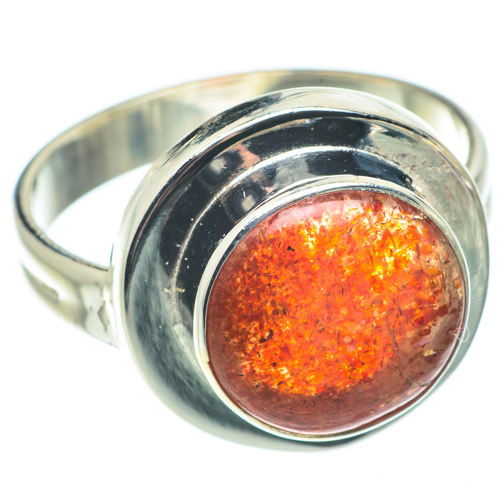 Sunstone Rings handcrafted by Ana Silver Co - RING64943
